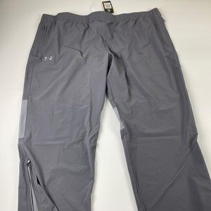 New Under Armour Squad Storm Warm-Up Gray Men 4XL